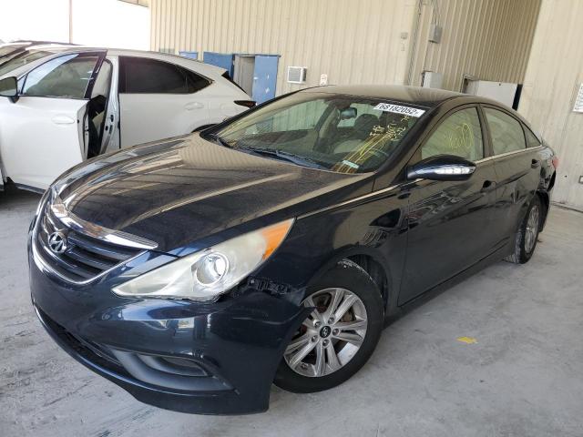 HYUNDAI SONATA GLS 2014 with VIN 5NPEB4AC5EH877433 - Photo from auction
