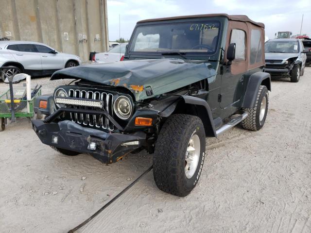 JEEP WRANGLER / 1997 with VIN 1J4FY29P7VP425657 - Photo from auction