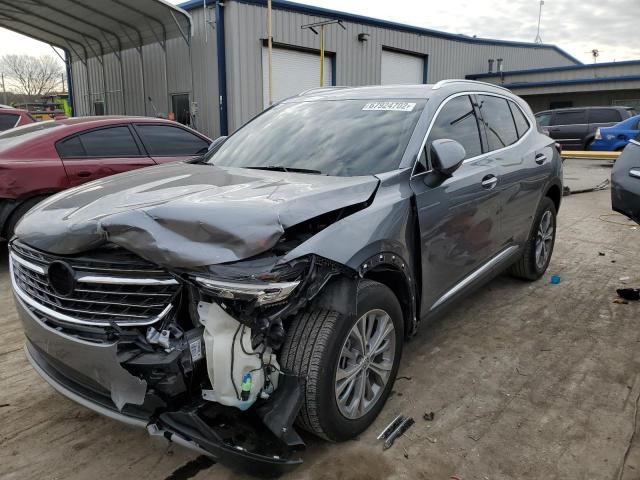BUICK ENVISION P 2022 with VIN LRBAZLR40ND050199 - Photo from auction