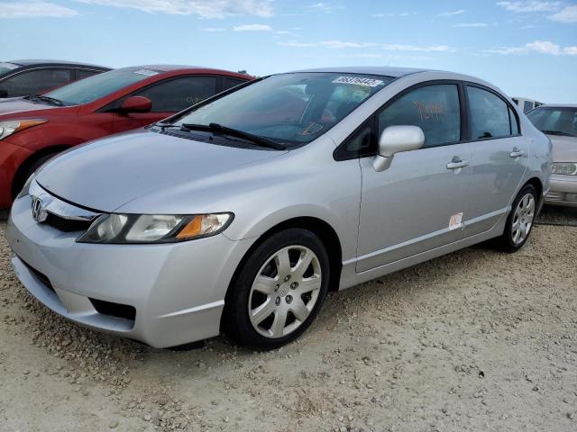 HONDA CIVIC LX 2010 with VIN 19XFA1F54AE016193 - Photo from auction