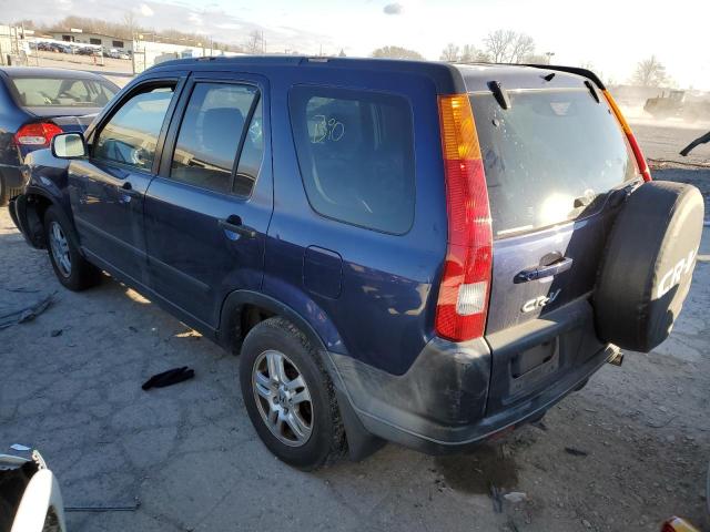 Photo 2 from auction – 2002 HONDA CR-V EX with VIN JHLRD77892C078104