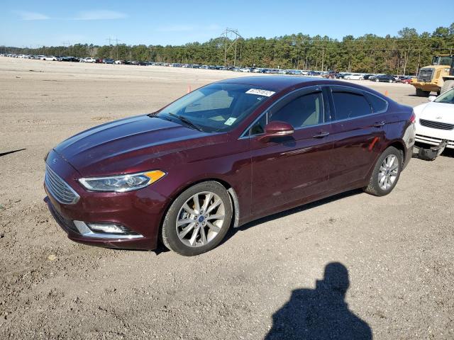 FORD FUSION SE 2017 with VIN 3FA6P0HD2HR240360 - Photo from auction