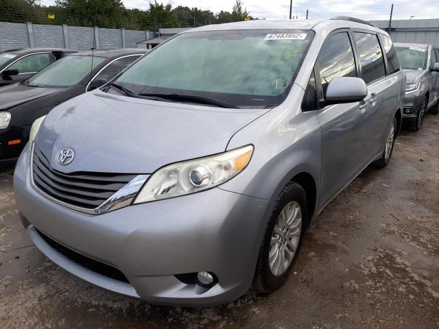 TOYOTA SIENNA XLE 2012 with VIN 5TDYK3DC6CS210090 - Photo from auction
