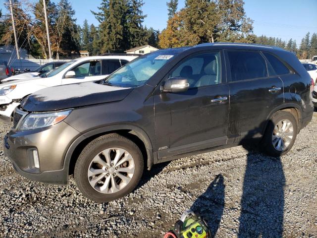 KIA SORENTO EX 2014 with VIN 5XYKUDA76EG526456 - Photo from auction