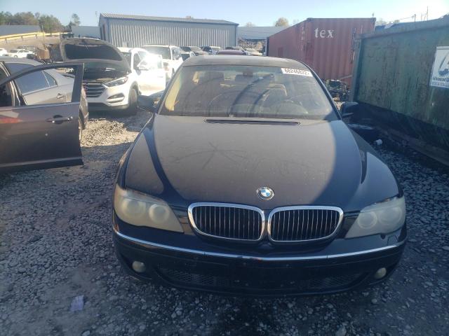 Photo 5 from auction – 2006 BMW 750 I with VIN WBAHL83546DT03250