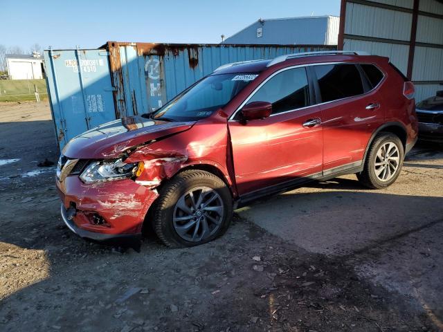 NISSAN ROGUE S 2016 with VIN 5N1AT2MVXGC837663 - Photo from auction