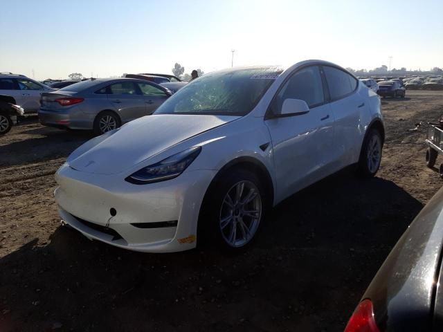 TESLA MODEL Y 2022 с VIN 7SAYGAEE1NF405238 - Фото с аукциона