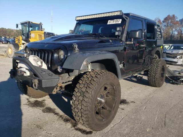 JEEP WRANGLER U 2017 with VIN 1C4BJWDG4HL568648 - Photo from auction