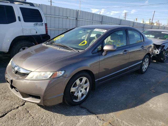 Photo 1 from auction – 2010 HONDA CIVIC LX with VIN 19XFA1F59AE048217
