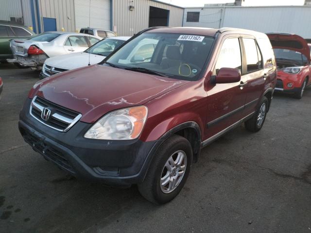 Photo 1 from auction – 2003 HONDA CR-V EX with VIN JHLRD78893C003015