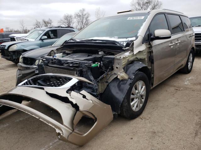 KIA SEDONA LX 2016 with VIN KNDMB5C18G6183698 - Photo from auction