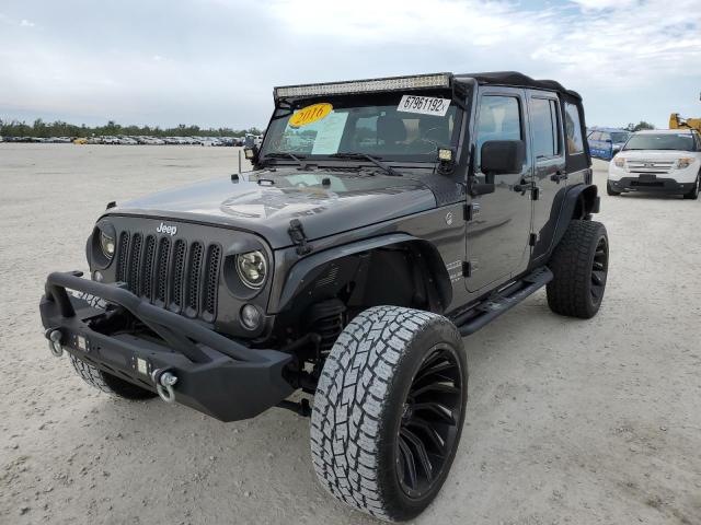 JEEP WRANGLER U 2016 with VIN 1C4BJWDGXGL290286 - Photo from auction
