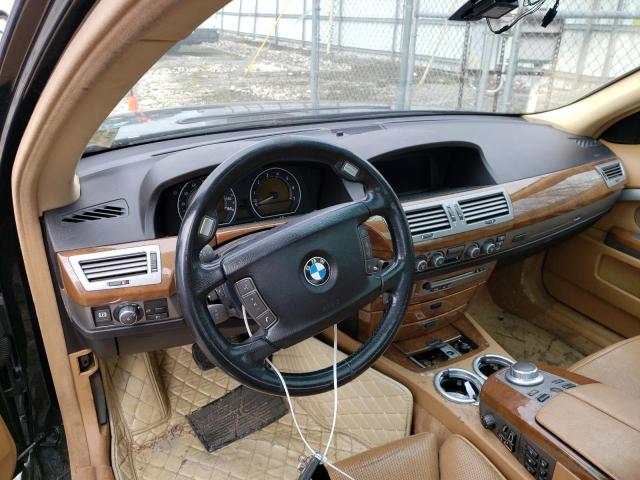 Photo 8 from auction – 2007 BMW 750 with VIN WBAHN83537DT75214