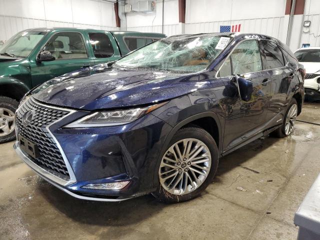 LEXUS RX 450H 2021 with VIN 2T2JGMDA4MC062048 - Photo from auction