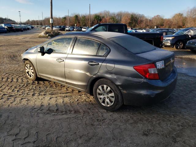 Photo 2 from auction – 2012 HONDA CIVIC LX with VIN 2HGFB2F50CH302263