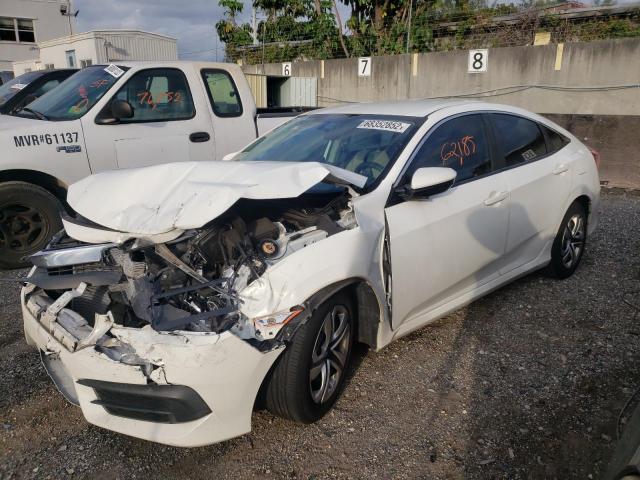 HONDA CIVIC LX 2017 with VIN 19XFC2F53HE027454 - Photo from auction