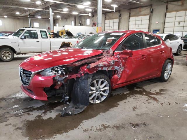 MAZDA 3 TOURING 2016 with VIN JM1BM1M35G1276427 - Photo from auction
