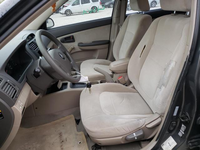 Photo 7 from auction – 2005 KIA SPECTRA LX with VIN KNAFE121X55095889
