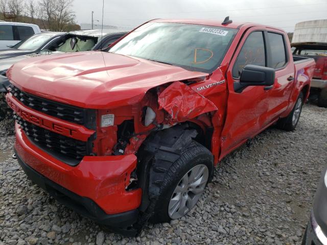 Photo 2 from auction – 2021 CHEVROLET SILVERADO with VIN 3GCPWBEH0MG135620