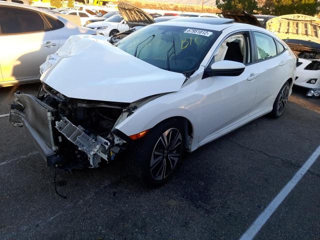 HONDA CIVIC EX 2017 with VIN 2HGFC1F36HH646077 - Photo from auction