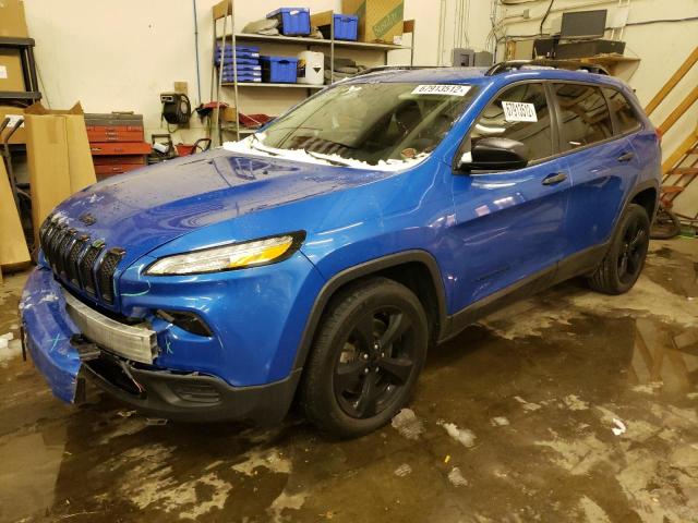 Photo 1 from auction – 2017 JEEP CHEROKEE S with VIN 1C4PJLAB7HW617479