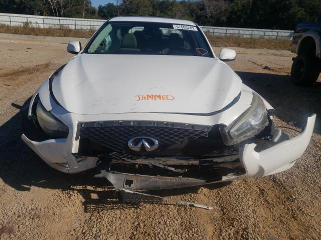 Photo 5 from auction – 2014 INFINITI Q50 BASE with VIN JN1BV7AP1EM684056