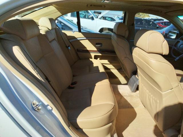 Photo 10 from auction – 2006 BMW 750 LI with VIN WBAHN83526DT28979