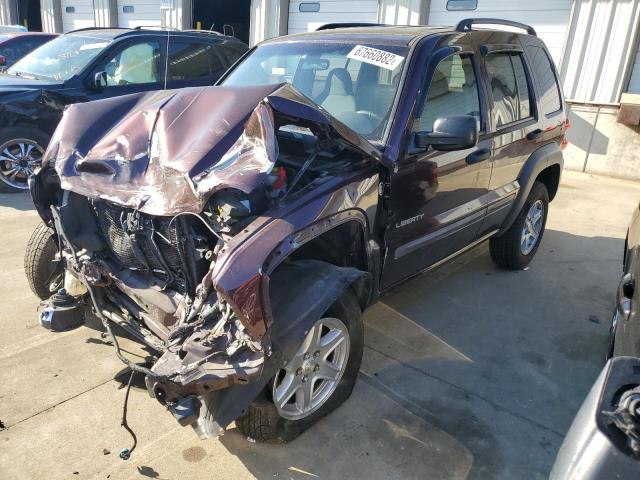 Photo 1 from auction – 2004 JEEP LIBERTY SP with VIN 1J4GL48K94W296121
