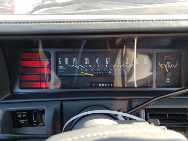 Photo 9 from auction – 1990 OLDSMOBILE CUTLASS with VIN 1G3AL54N2L6360645