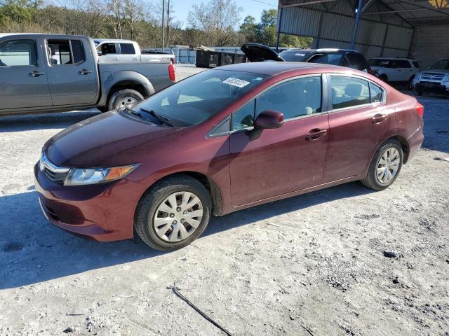 HONDA CIVIC LX 2012 with VIN 19XFB2F59CE036798 - Photo from auction