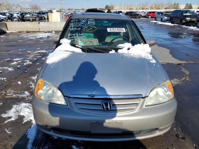 Photo 5 from auction – 2002 HONDA CIVIC EX with VIN 1HGES26812L011309