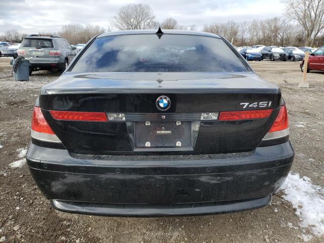 Photo 6 from auction – 2005 BMW 745 I with VIN WBAGL635X5DP74687