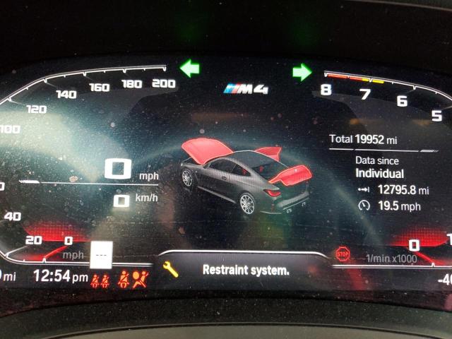 Photo 9 from auction – 2022 BMW M4 COMPETI with VIN WBS43AZ02NCJ02822