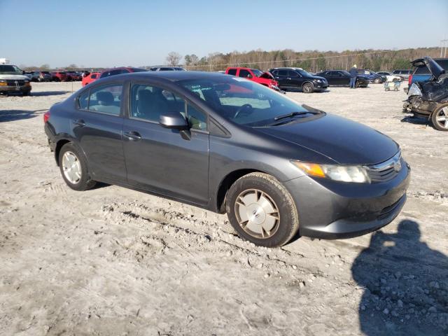 Photo 4 from auction – 2012 HONDA CIVIC HF with VIN 2HGFB2F69CH549483