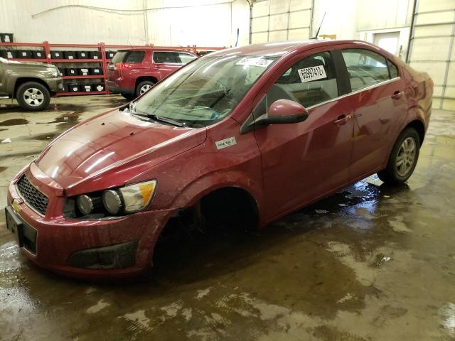 CHEVROLET SONIC LT 2012 with VIN 1G1JC5SH6C4148218 - Photo from auction