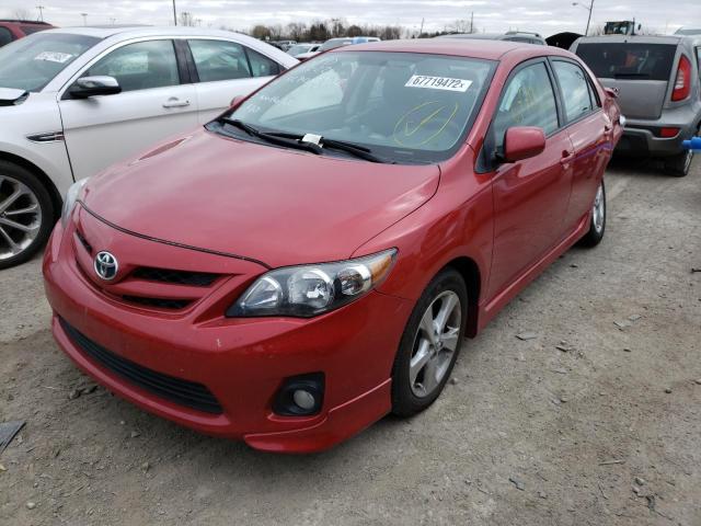 TOYOTA COROLLA BA 2012 с VIN 5YFBU4EE5CP018738 - Фото с аукциона