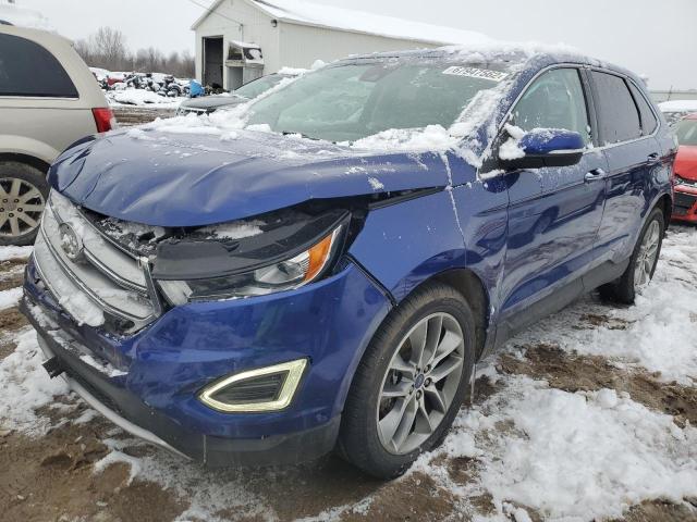 FORD EDGE TITAN 2015 with VIN 2FMPK4K82FBB62640 - Photo from auction