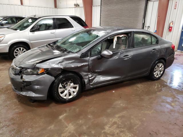 HONDA CIVIC LX 2012 with VIN 19XFB2F59CE008614 - Photo from auction