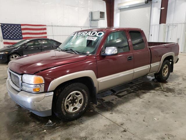 GMC NEW SIERRA 2001 with VIN 2GTEC19V411352151 - Photo from auction