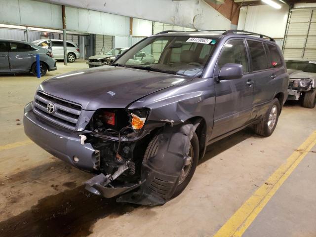 TOYOTA HIGHLANDER 2006 с VIN JTEGP21A560123746 - Фото с аукциона