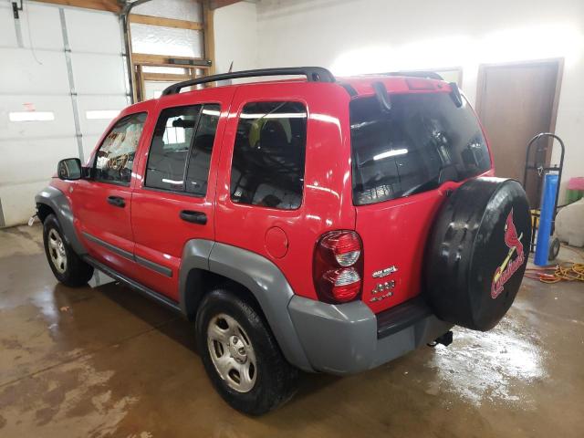 Photo 2 from auction – 2005 JEEP LIBERTY SP with VIN 1J4GL48K65W525923