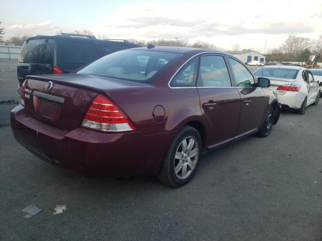 Photo 3 from auction – 2007 MERCURY MONTEGO LU with VIN 1MEHM40177G614115