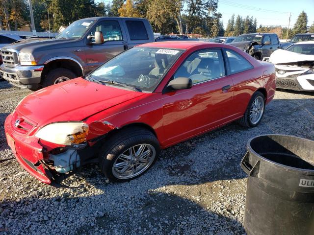 Photo 1 from auction – 2002 HONDA CIVIC DX with VIN 1HGEM22242L073606