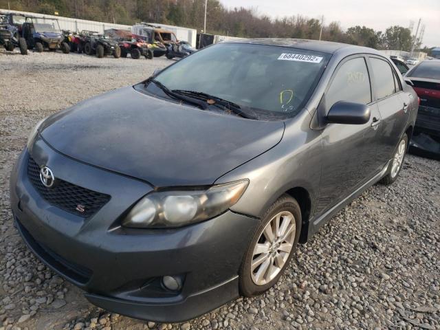 TOYOTA COROLLA BA 2010 with VIN 2T1BU4EE6AC263853 - Photo from auction