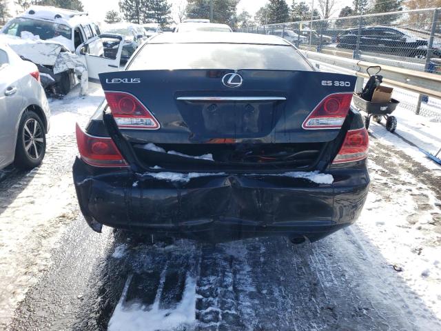 Photo 6 from auction – 2006 LEXUS ES 330 with VIN JTHBA30G865146659
