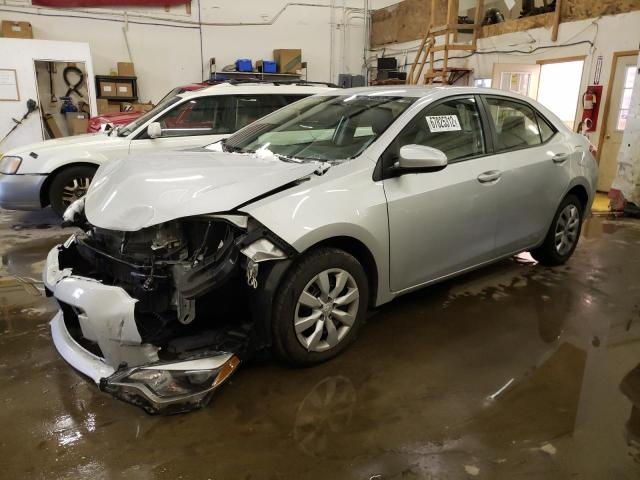 TOYOTA COROLLA L 2015 with VIN 2T1BURHE2FC475262 - Photo from auction