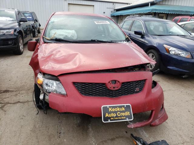 Photo 5 from auction – 2009 TOYOTA COROLLA with VIN 1NXBU40EX9Z064368
