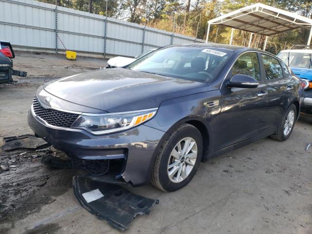 KIA OPTIMA LX 2018 with VIN KNAGT4L34J5212727 - Photo from auction