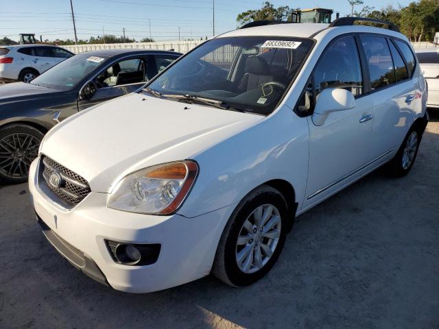KIA RONDO EX 2010 with VIN KNAHH8A85A7310262 - Photo from auction
