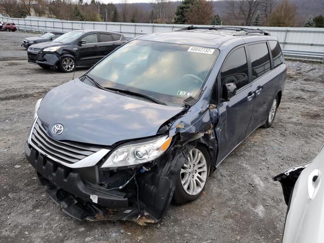 TOYOTA SIENNA XLE 2014 with VIN 5TDYK3DC1ES456967 - Photo from auction